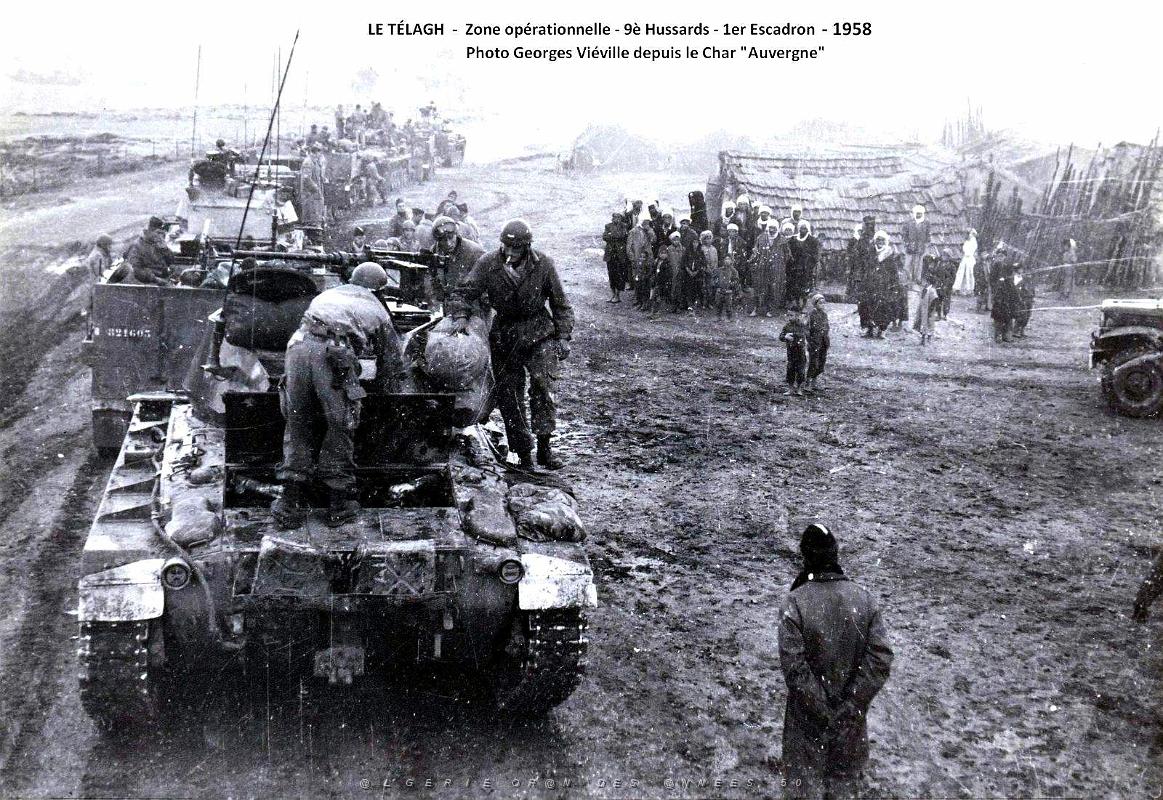 Le Telagh - Zone operationnelle - 9e Hussards - 1958.jpg